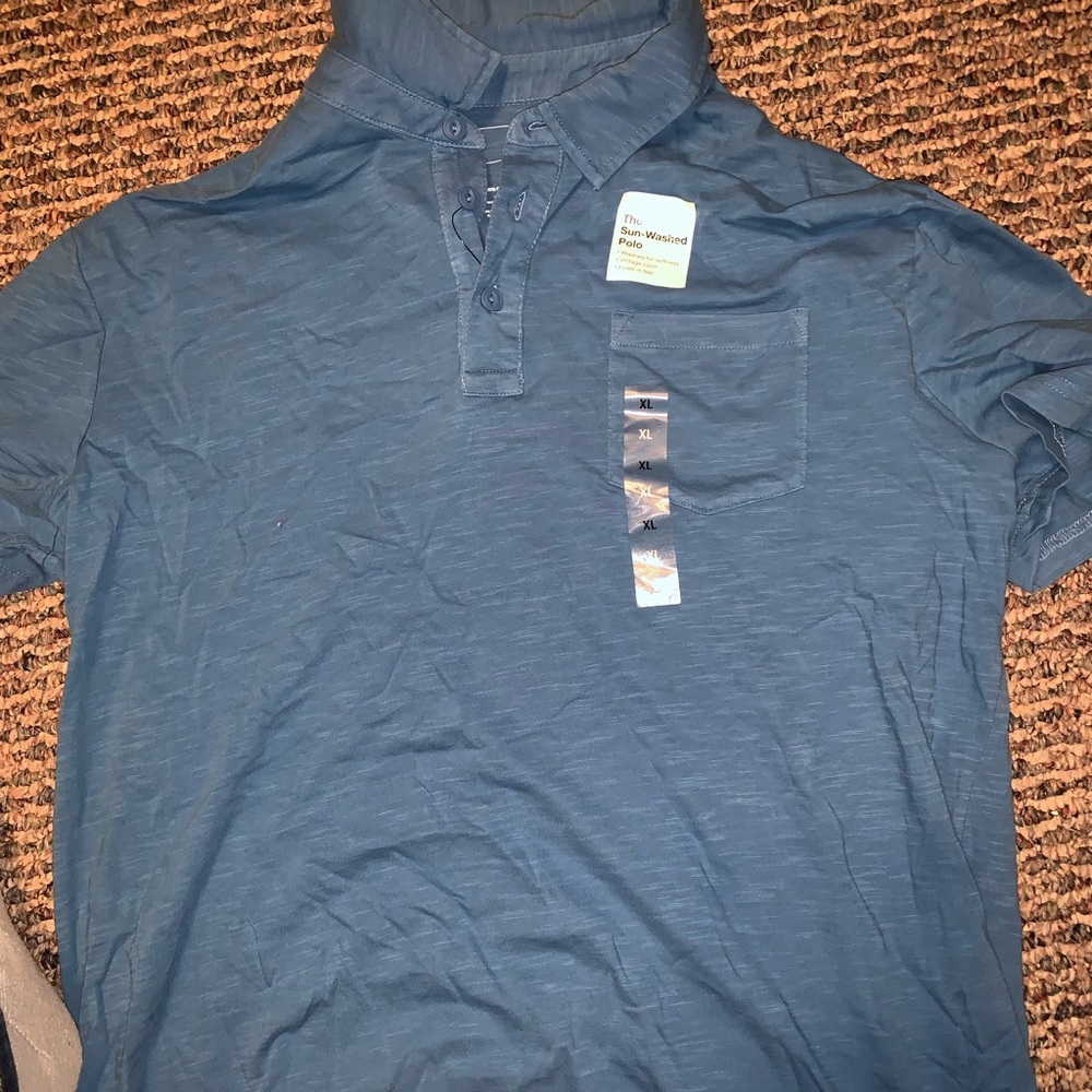 Men’s shirt sleeve polo